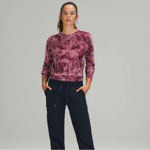 Lululemon Velour Warm Down CrewInterstellar Cassis Multi